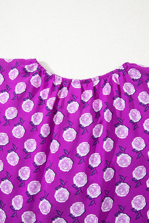 Half Sleeve Maxi Dress