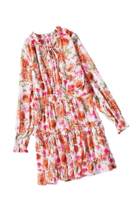 casual-print-knee-long-sleeve-tunic-dresses