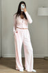 Light Pink 3-Piece Textured Knit Cozy Lounge Set