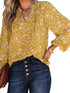 yellow-split-neck-fall-printed-crinkled-blouse