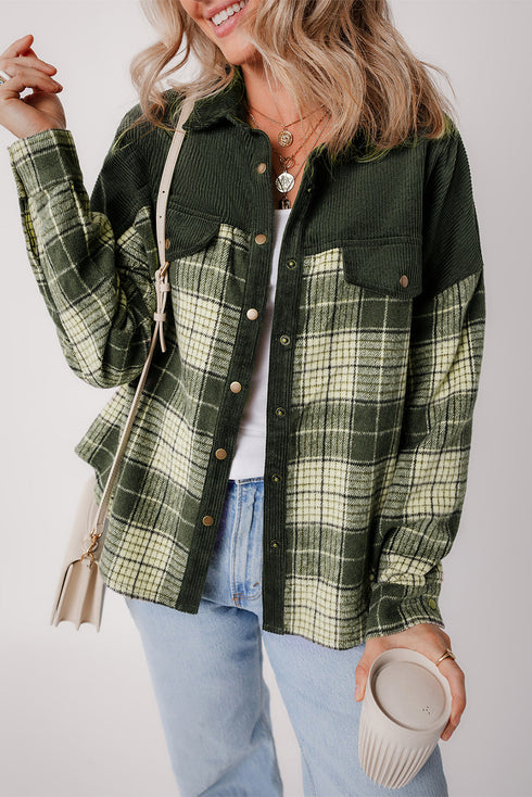 womens-coats-plaid-pocket-zipper-long-sleeve-hooded-coats