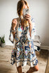 floral-print-fringed-v-neck-mini-dress