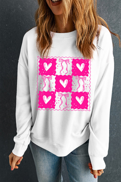 valentines graphic sweatshirt