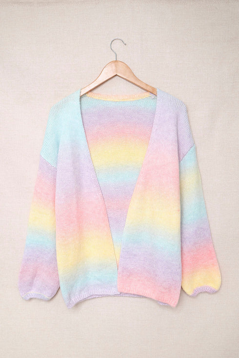 multicolor-ombre-tie-dye-drop-shoulder-cardigan