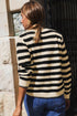 striped cardigan womens