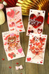 Fiery Red Love You Valentines Day Pop Card
