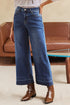 cropped loose jeans