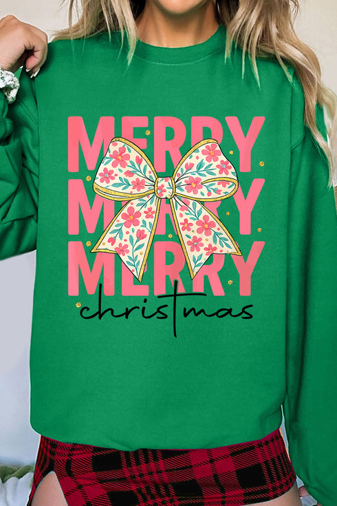 Christmas graphic sweatshirt