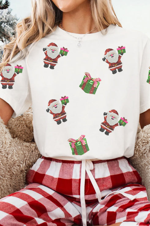 Christmas graphic t shirt