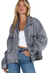 gray-chest-pockets-drop-shoulder-loose-denim-jacket