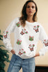 Christmas graphic sweatshirt