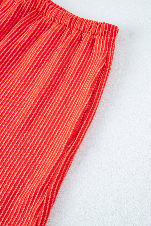 ribbed-textured-knit-loose-fit-tee-and-shorts-set