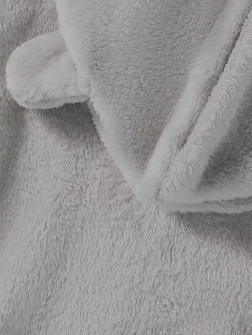 Fluffy Cat Ears Graphic Hoodie for a Cozy Style