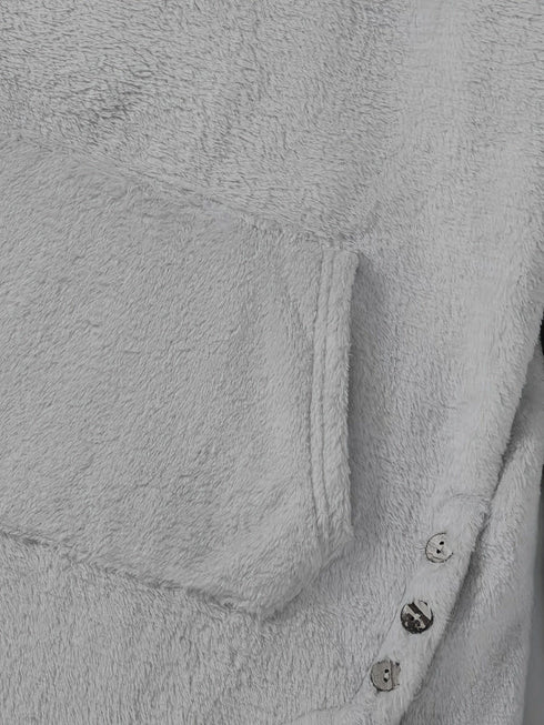 Fluffy Cat Ears Graphic Hoodie for a Cozy Style