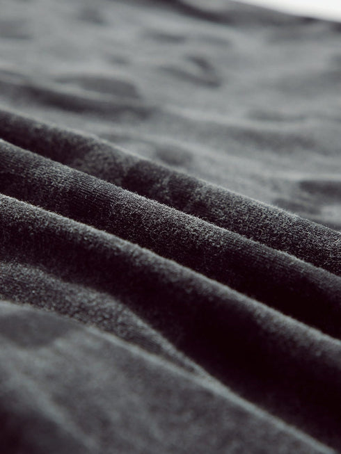 Gray Leopard Print T-Shirt Dress with Handy Pockets