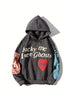 Halloween Street Style Graphic Hip Hop Pullover Hoodie
