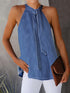 Halter Tie Sleeveless Casual Tank Tops