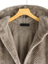 Hooded Double-faced Fleece Sweater Mid-length Jacket