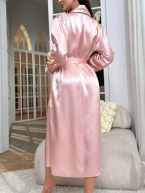 Ice Silk Thin Fashion Simple Sexy Pajama