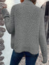 Knit Long Sleeve Loose Sweater Cardigan
