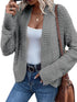 Knit Long Sleeve Loose Sweater Cardigan
