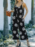 Leopard Print Sleeveless Jumpsuit for Stylish Women