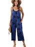 Leopard Print Sleeveless Jumpsuit for Stylish Women
