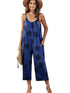 Leopard Print Sleeveless Jumpsuit for Stylish Women