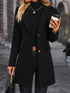 Long Sleeve Stylish Solid Single Breasted Winter Coat
