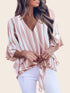 loose-chiffon-off-shoulder-striped-front-tie-3-4-sleeve-blouses