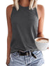 Loose Fit Women's Slogan Printed Sleeveless Top