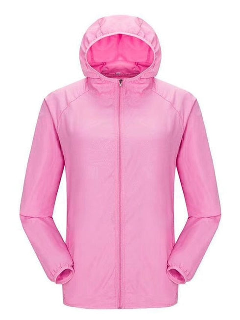 Outdoor UV Protection Hooded Jacket with Quick-Dry Technology
