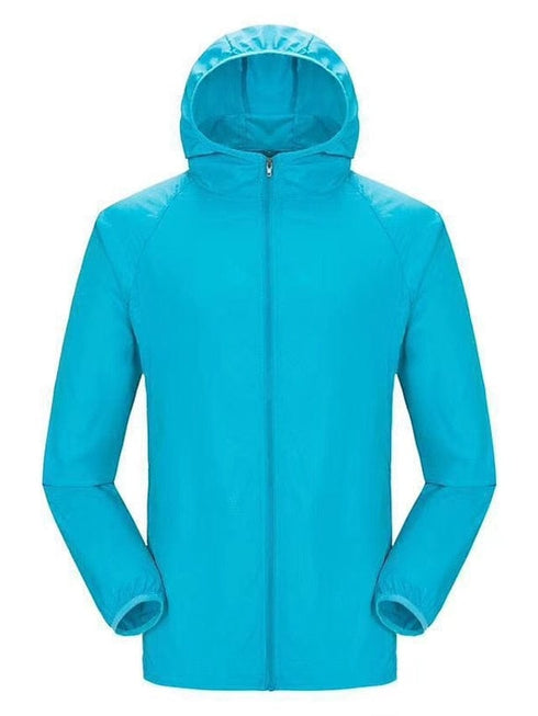 Outdoor UV Protection Hooded Jacket with Quick-Dry Technology