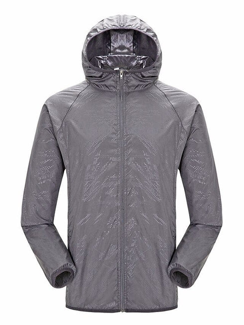 Outdoor UV Protection Hooded Jacket with Quick-Dry Technology