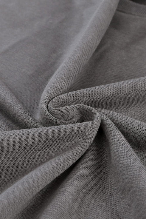 Oversized Crewneck Pullover Workout Long Sleeve Hoodie