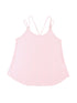 Pink Eyelet Embroidered Strappy Scoop-Neck Camisole