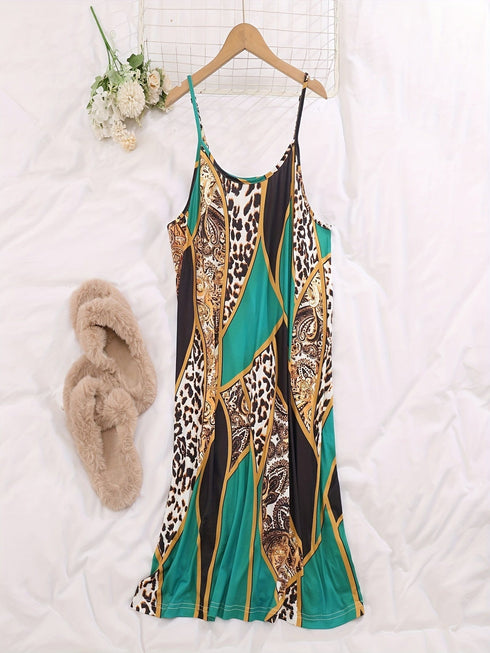 Plus Size Elegant and Comfortable Nightdress Trio for Women