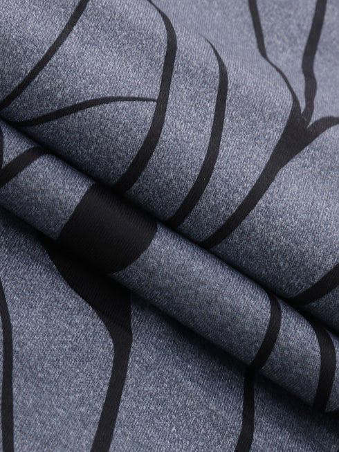 Plus Size Elegant T-shirt, Women's Plus Casual Floral Print Round Neck Half Sleeve Tee