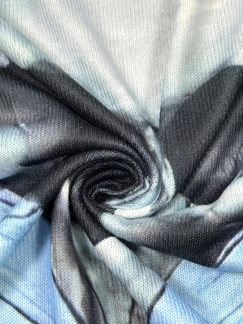 Plus Size Halloween Casual Cardigan, Women's Plus Graphic Print Long Sleeve Open Front Cardigan