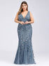 Plus Size Maxi Sequin Formal Dresses & Gowns