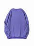 Relaxed Fit Violet Purple Sweatshirt