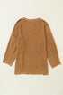 Round Neck Long Sleeve Sweater