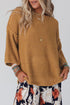 Round Neck Long Sleeve Sweater