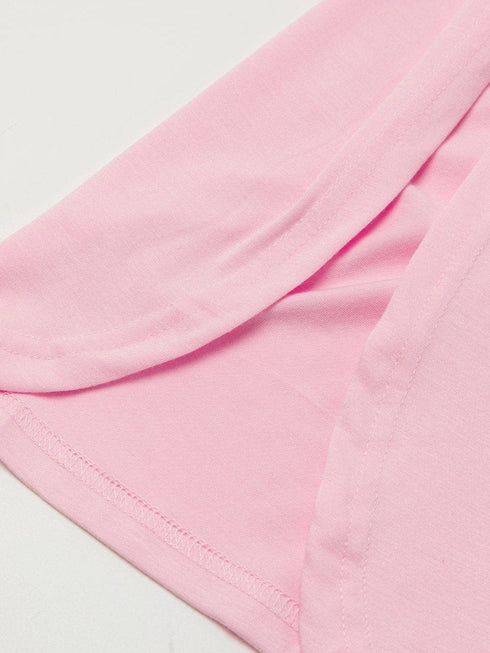 Round Neck Solid Color Sleeveless Split Dress