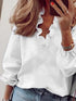Ruffled Sleeve Sophisticated Blouse