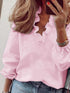 Ruffled Sleeve Sophisticated Blouse