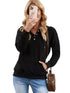Simply Styled Women's Hooded Drawstring Sweatshirt in Various Colors