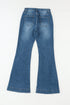 Slim And Flared Denim Pants