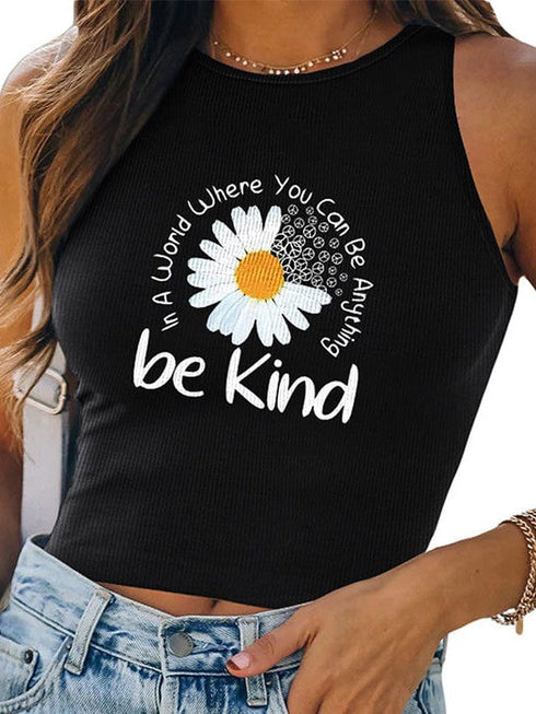 Slim Fit Sleeveless Ribbed Vest for Women to Wear Outdoors