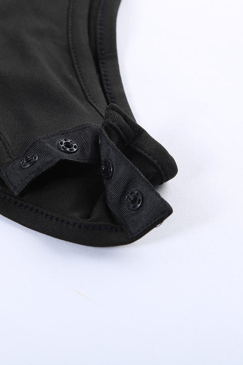 Slim High Neck Long Sleeve Printed Mini Dress